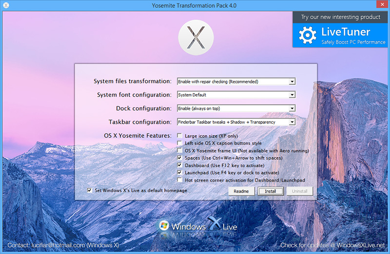 emulator windows mac os x